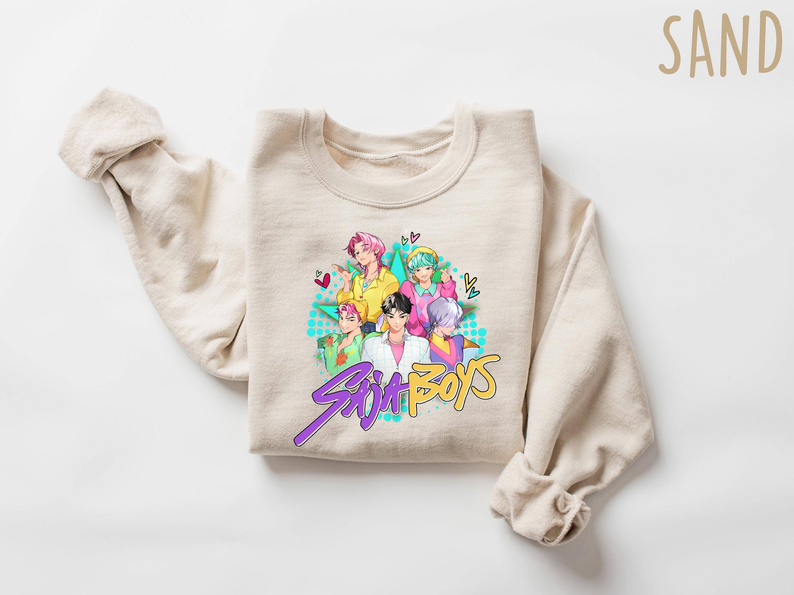 SONDO DESIGN LTD - Wholesale T-Shirt (Graphic) - Women's - Saja Boys Kpop Demon Hunters Shirt, Kpop Fan Gift Sweater3