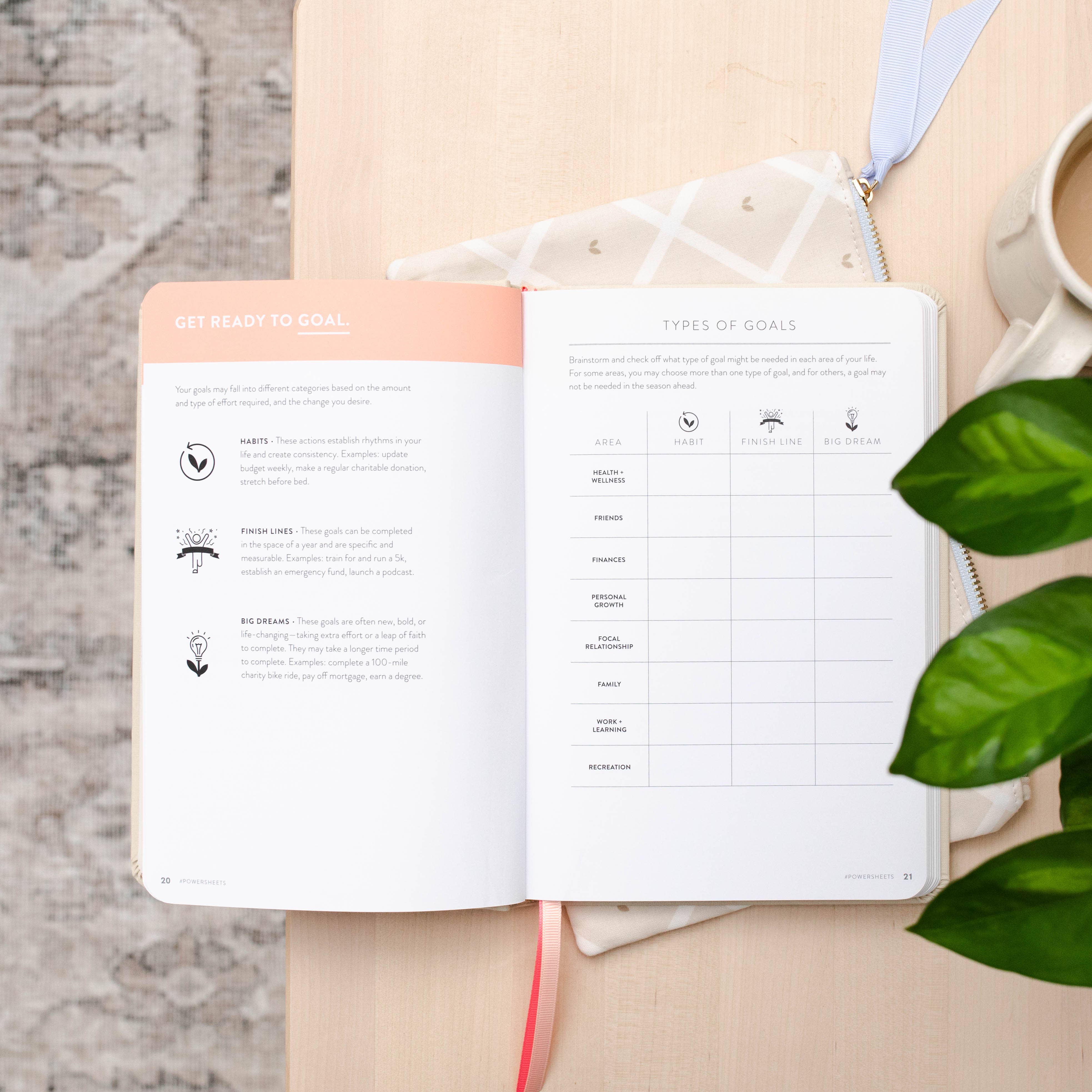 Cultivate What Matters - Wholesale Planner - 90-Day PowerSheets® Goal Planner | Natural Linen7