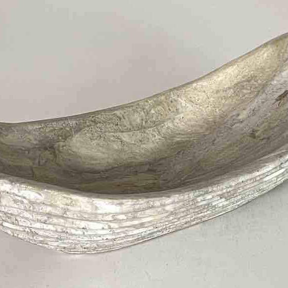 Hand-Carved Long Soapstone Vietnamese Sculptural Bowl for wholesale by The Niger Bend