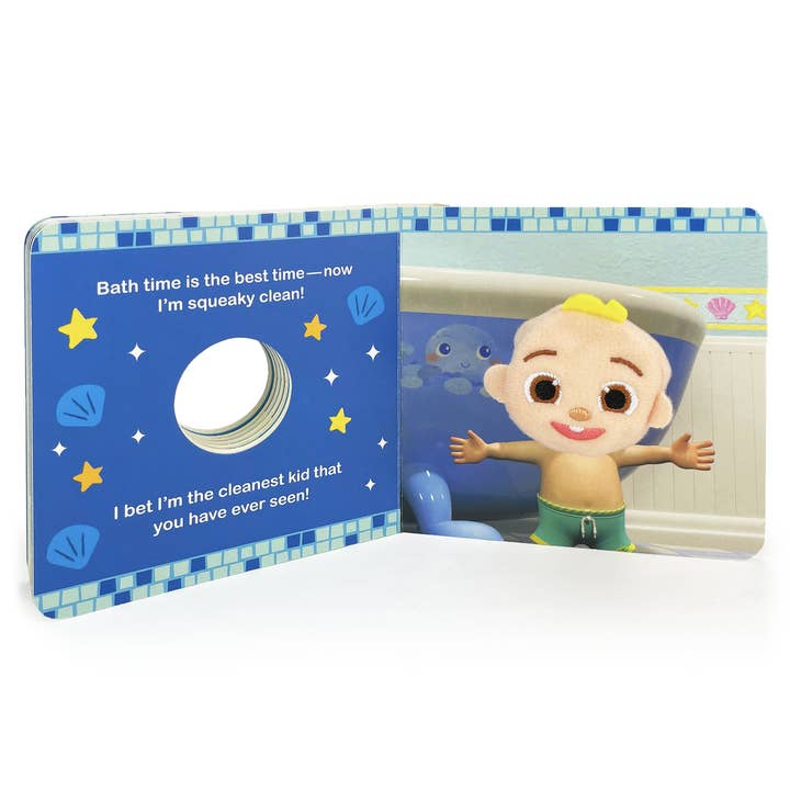 Cottage Door Press - Wholesale Book - Kids - CoComelon Bath Time! Finger Puppet Board Book