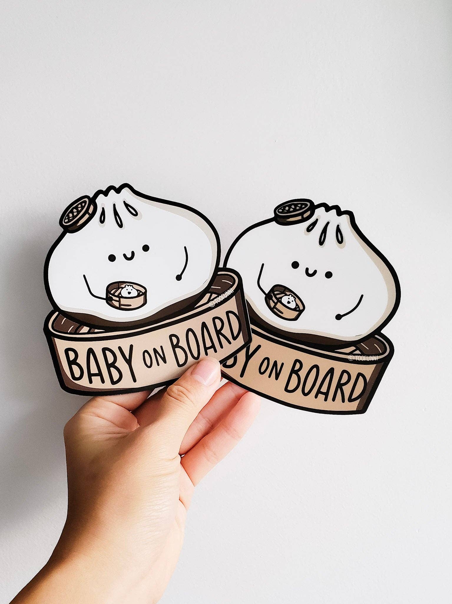 Toofunni - Vendita all'ingrosso Adesivo - XLB BABY ON BOARD - Adesivo per paraurti1