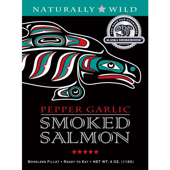 World Wide Gourmet Foods, Inc. - Wholesale Fish/Seafood - 4oz Smoked Pepper Garlic Salmon Fillet1