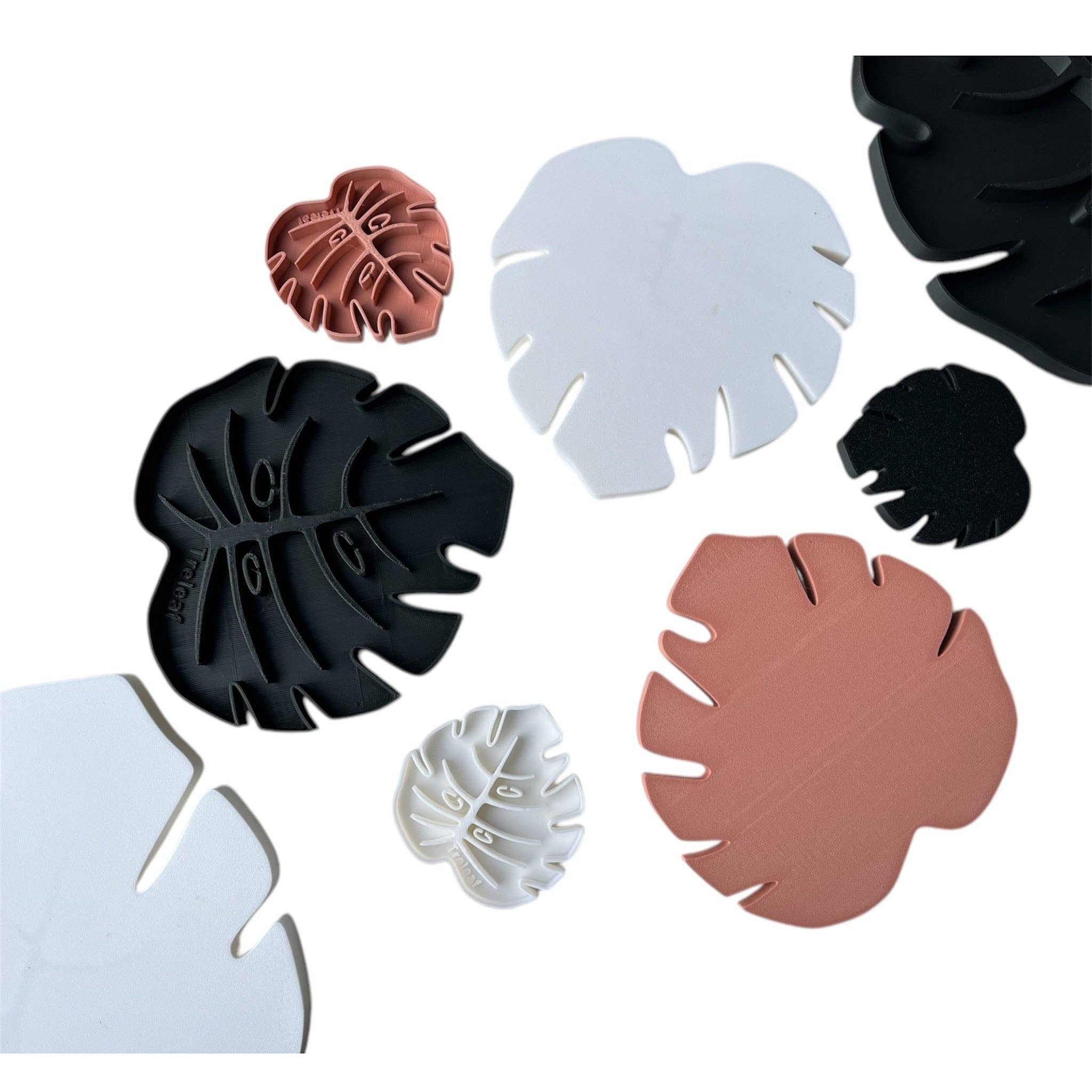 Treleaf - Wholesale Plant pot - Tera Sausr - Monstera Leaf-shaped Pot Saucer - Humidity Tray13