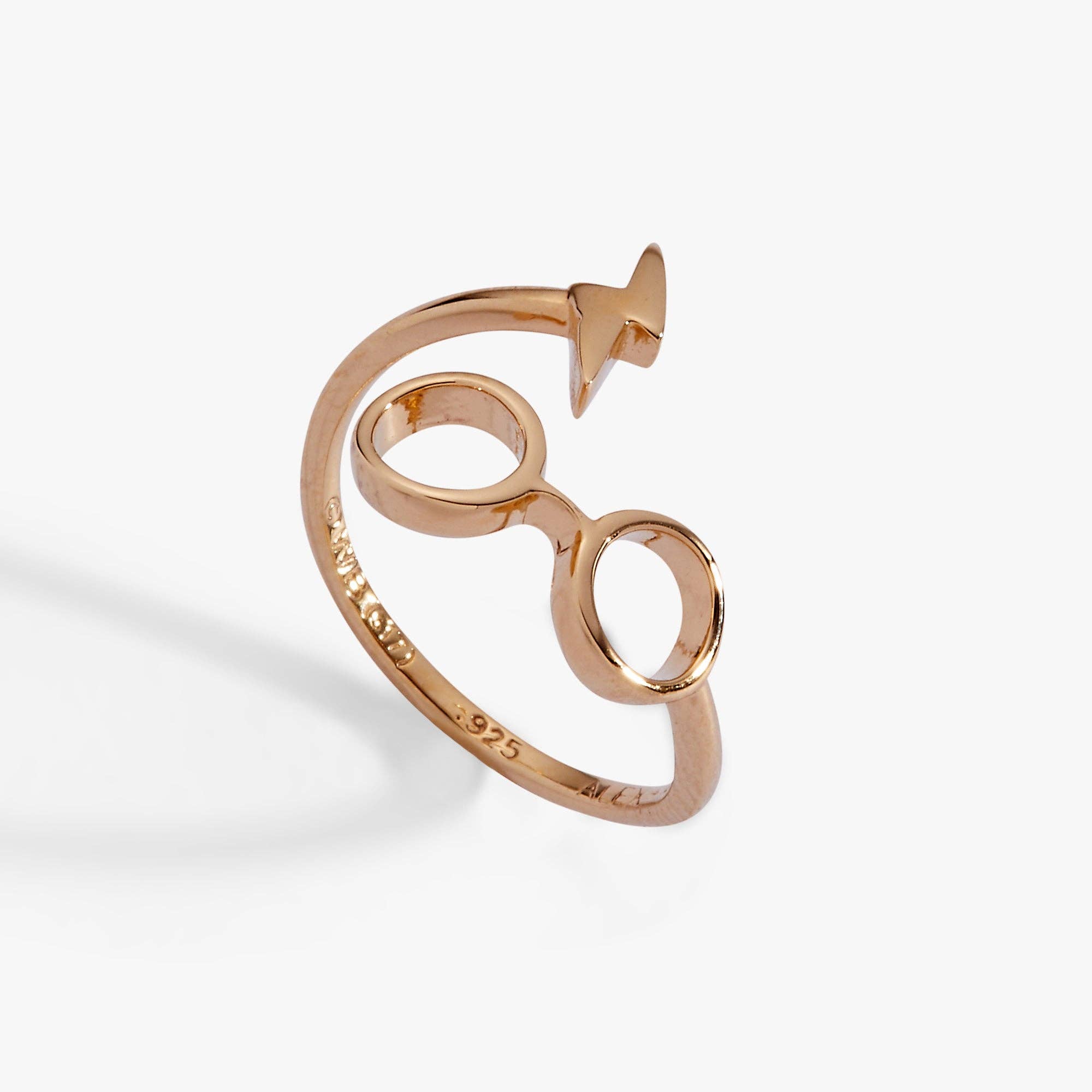 Alex and Ani - Wholesale Cocktail/Statement Ring - Harry Potter™ Glasses + Scar Ring Wrap8