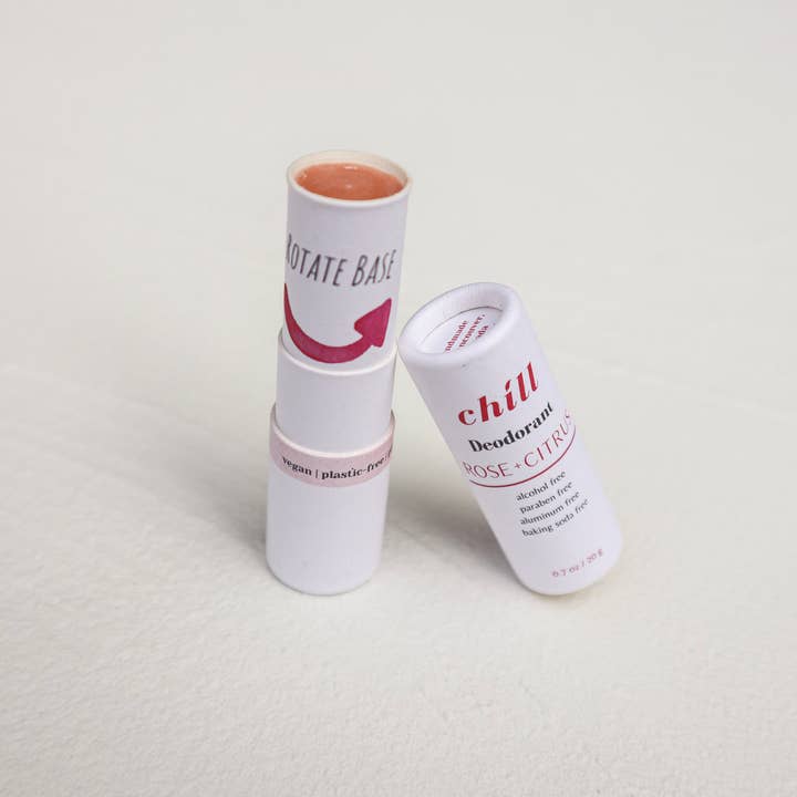 Plantish - Wholesale Deodorant - Unisex - Natural Deodorant Stick - Rose & Citrus2