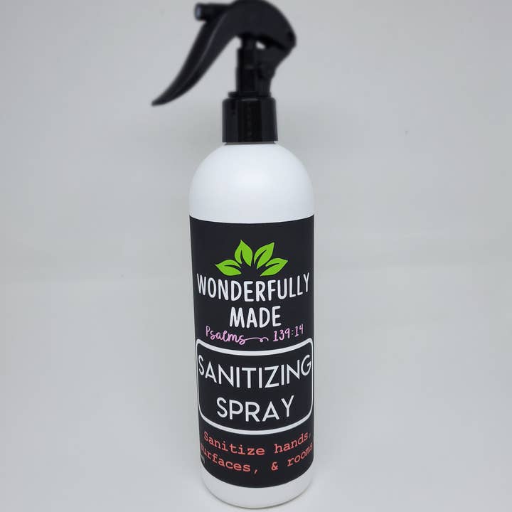 Wonderfully Made .love - Wholesale Hand Sanitizer - Sanitizing Spray Immunity Spray Lysol Replacement | Natural