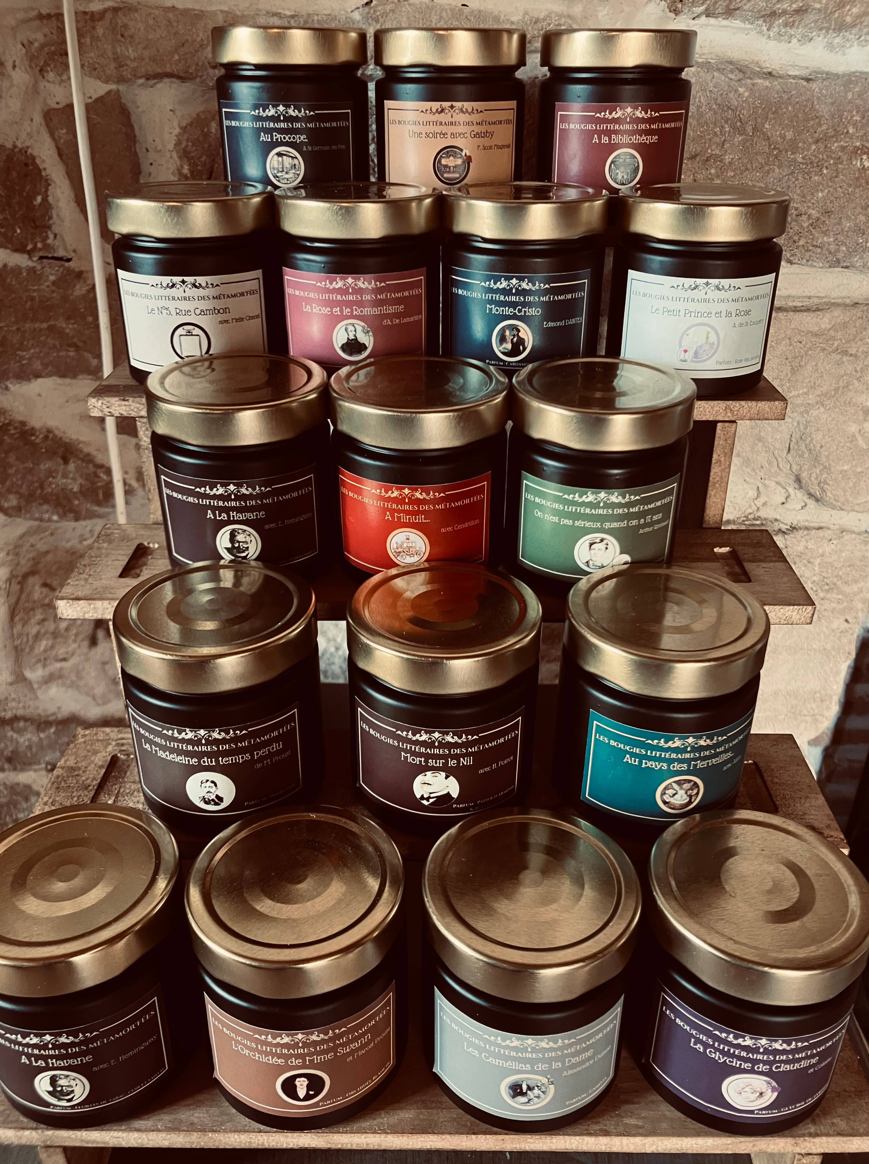 Les Métamor'Fées - Wholesale Jar/Filled Candle - Literary candle Charlie and the Chocolate Factory3