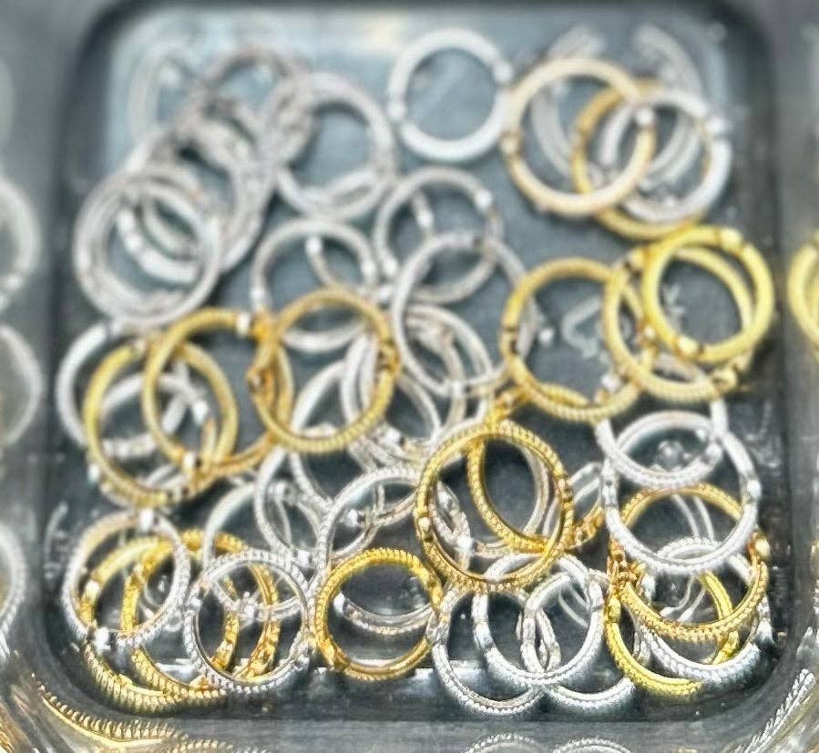 The beaded vault - Wholesale Hoop Earrings - #2530