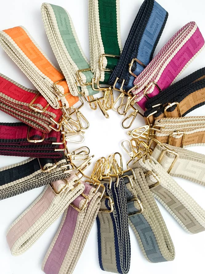 Geometric Pattern Bag Strap for wholesale by Hana