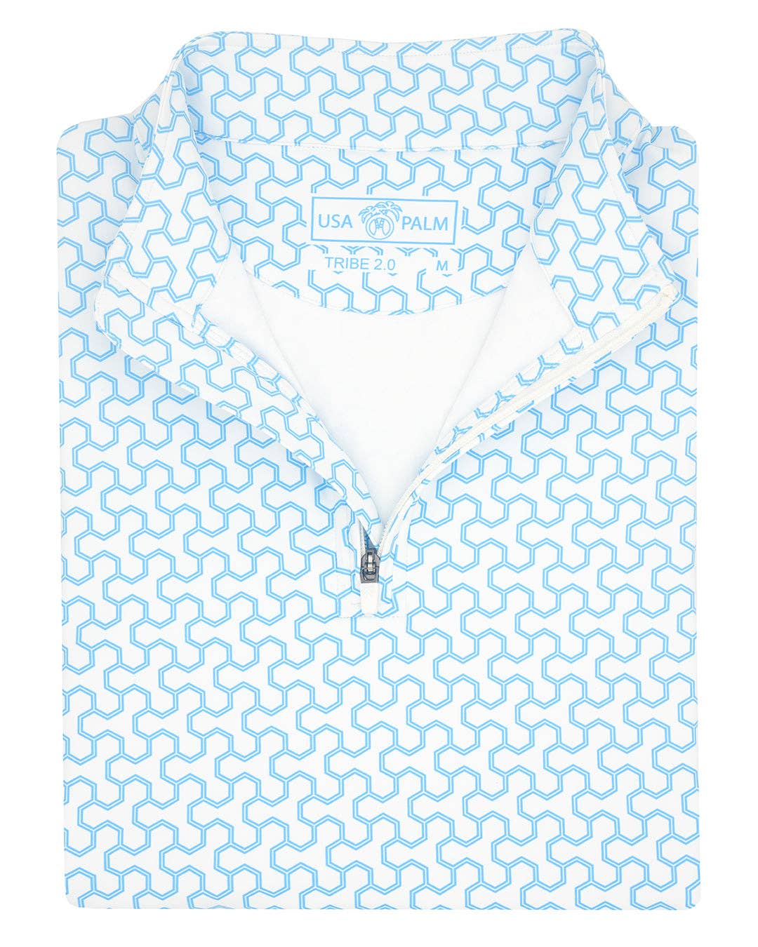 USA Palm - Wholesale Sweatshirt - Unisex - Cloud 1/4 Zip111