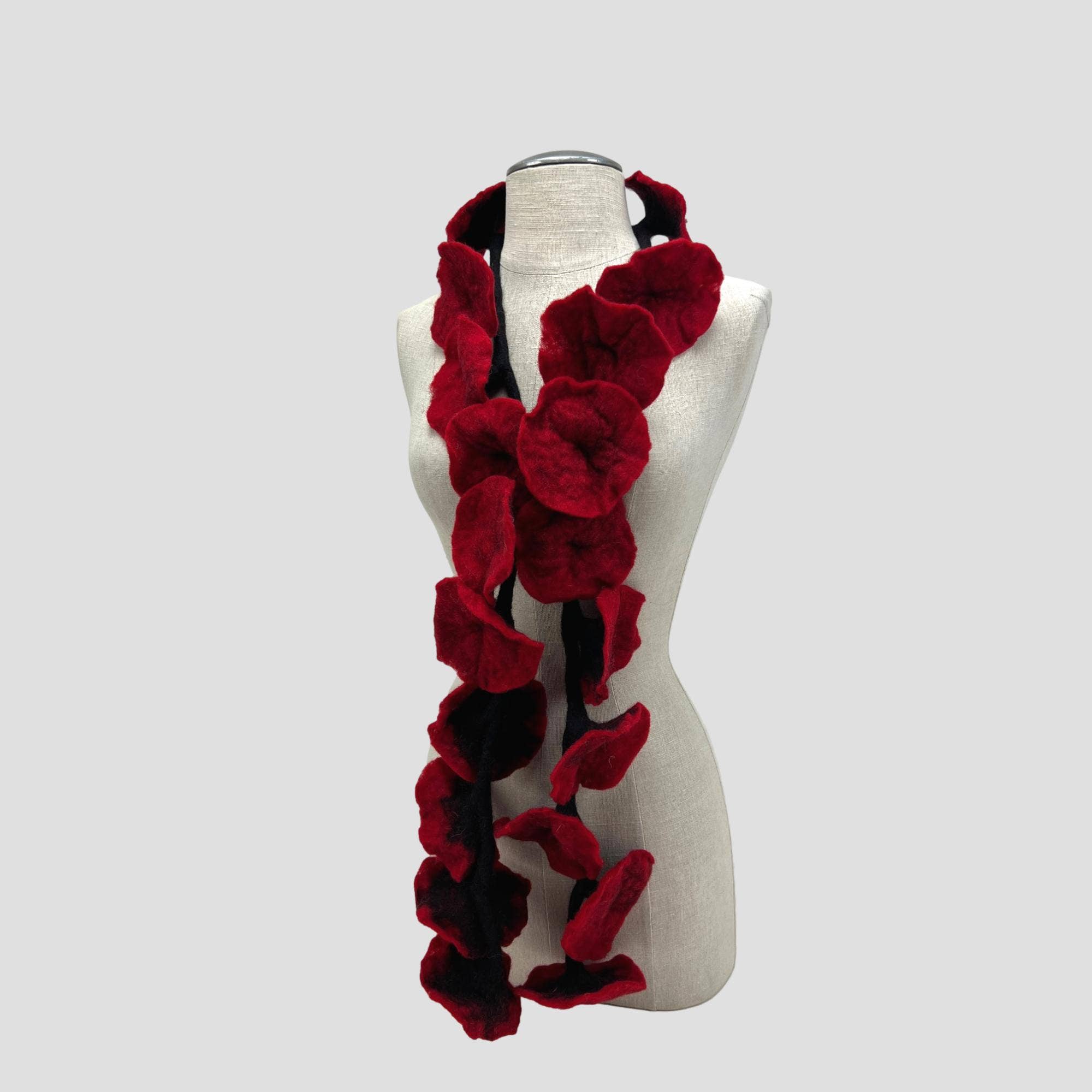 Feltiful - Wholesale Scarf - Women's - 20 Flowers Scarf, Flowers Garland or Wall Hanging8