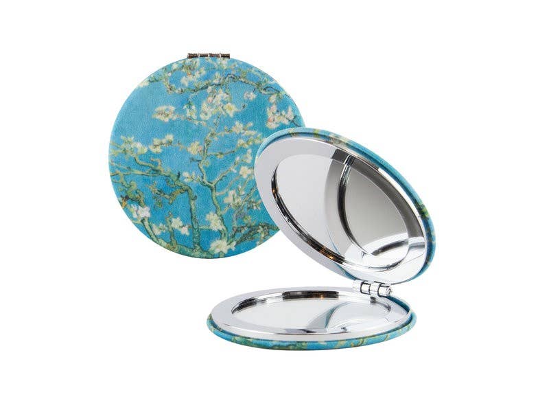 MUSEUM WEBSHOP - Vente Miroirs de poche - Miroir de poche pliant en microfibre Van Gogh, Amandier en fleurs