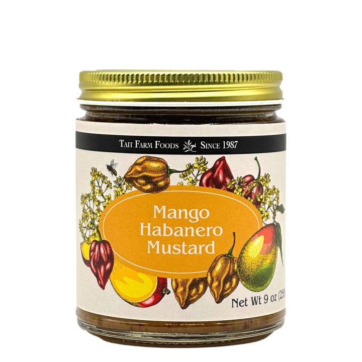 Tait Farm Foods - Wholesale Mustard - Mango Habanero Mustard