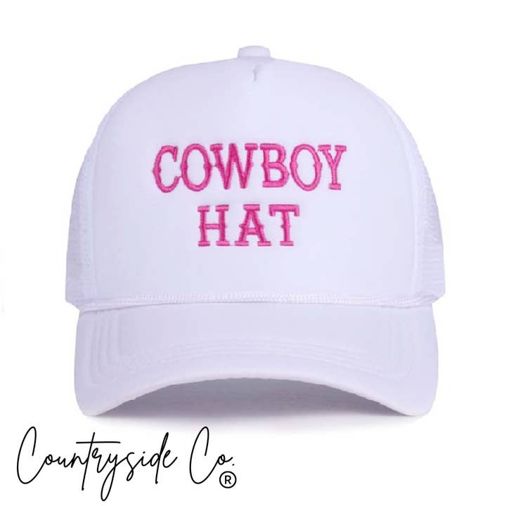 Texas Western Cowhide Bags and More - Wholesale Trucker Hat - Women's - Cowboy Hat Trucker Cap 4