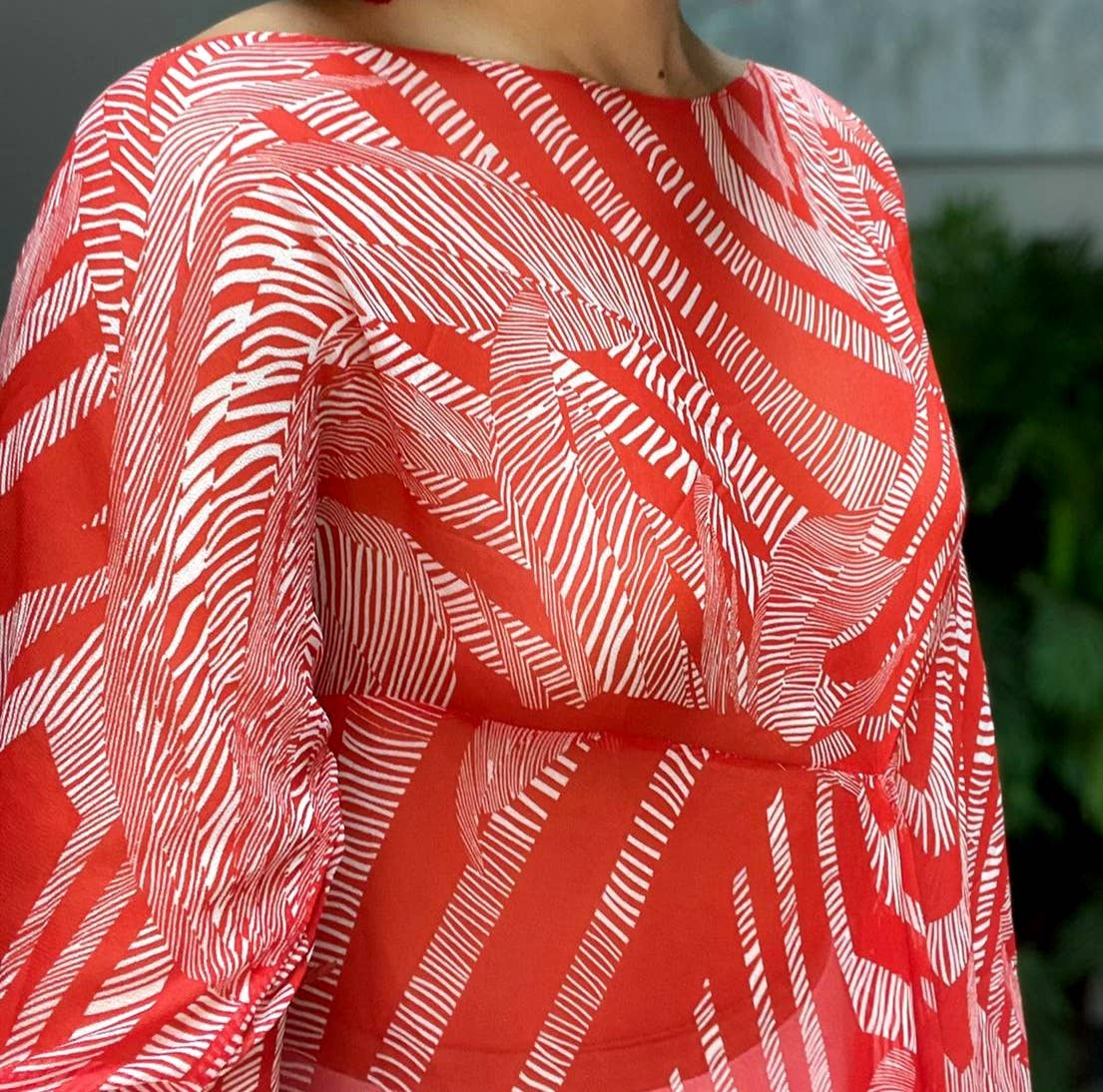 La Mar - Vente Tunique – femme - Haut asymétrique en chiffon HV - La Mar (HV04)4