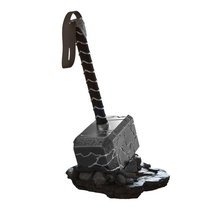 LM Treasures - Wholesale Decorative Figurine - Thor: Love And Thunder Mjolnir Master Craft Life Size Statue6