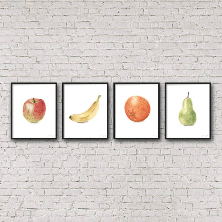 Watercolor Grapes Print, Kitchen Art, Grapes Decor, Fruit Print, Grape art vineyard Gift, Fruit Art for wholesale by Emilie Taylor