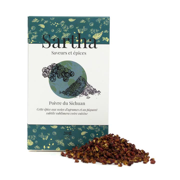 Sichuan peber 20g oprindelse Kina for engroshandel hos Sartha