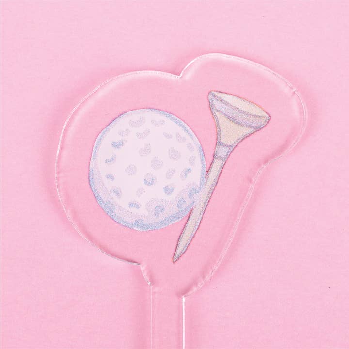 Tee Up Akryl Rörpinne för wholesale av Swag