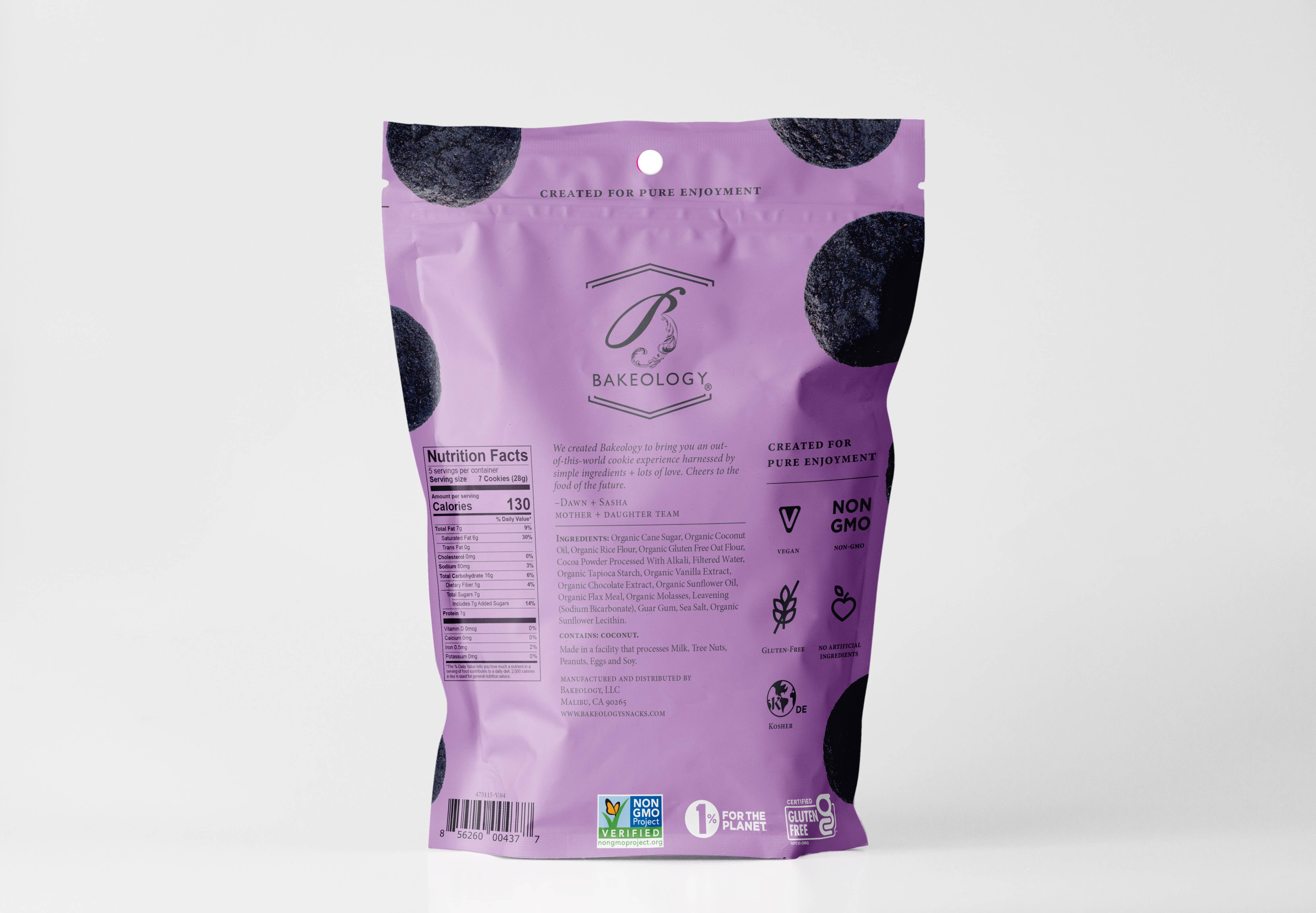 Bakeology - Vendita all'ingrosso Biscotti - Bocconcini di biscotto al cioccolato - sacchetti da 5 oz1