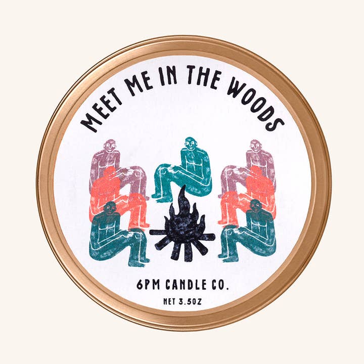 Meet Me In The Woods for wholesale by 6pm Candle Co.