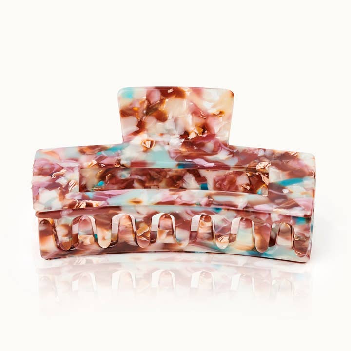 Hair clip XL Amber for wholesale by by Vivi.