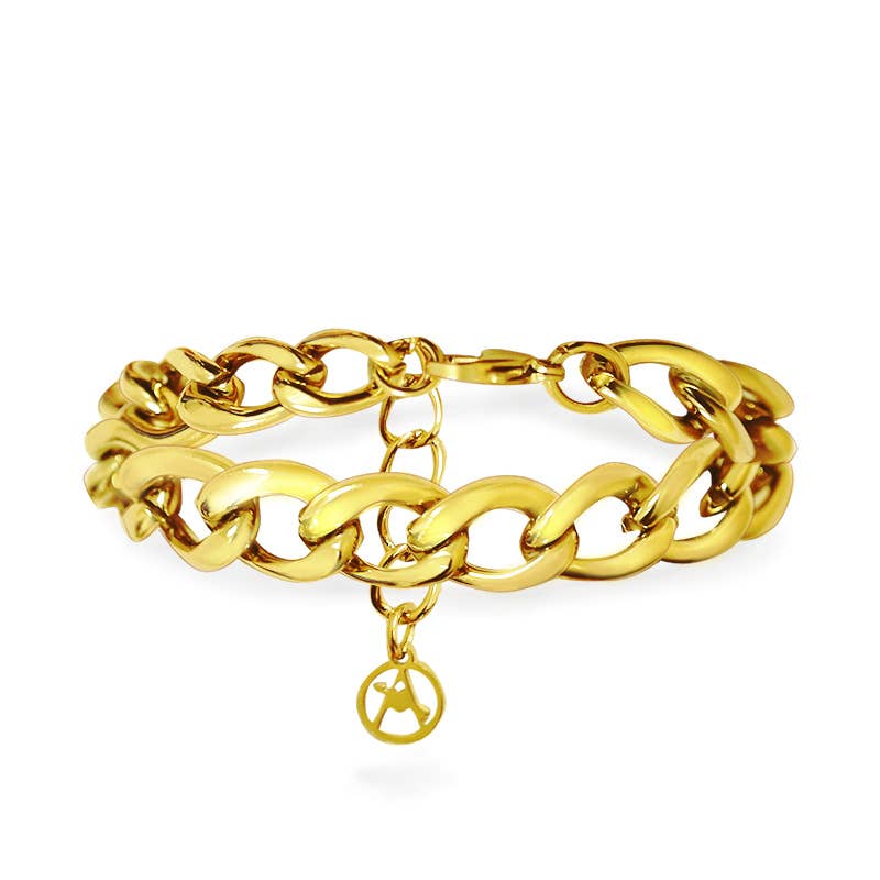 AMORINO SRL - Wholesale Link & Chain Bracelet - GRUMETTA CHAIN BRACELET - JN2131652B271