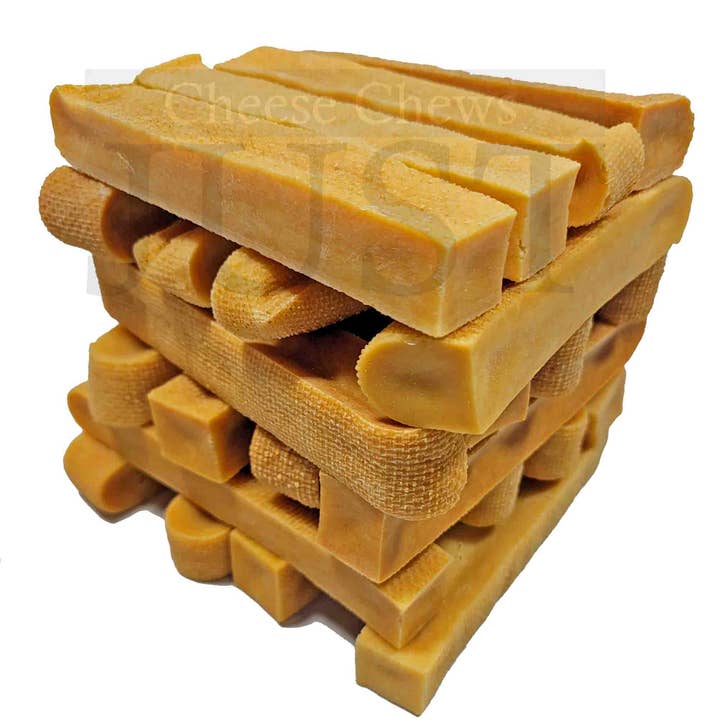 JUST Cheese Chews - Wholesale Pet Treats - Dog - Dog cheese chew: Small Himalayan Yak 2.5-3oz 80-89g