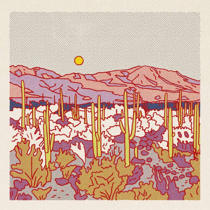 Desert Mountain #5 for wholesale by Caroline Clark