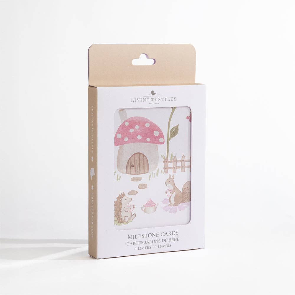 Living Textiles - Wholesale Milestone Art/Keepsake - Kids & Baby - Milestone Cards - Whimsical Wonderland5