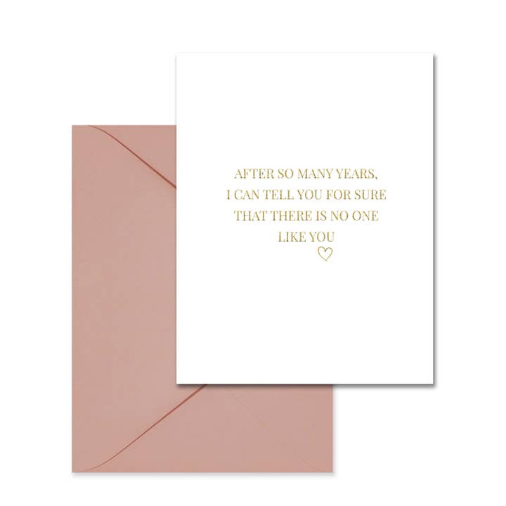 No One Like You Greeting Card for wholesale by Leslie Store
