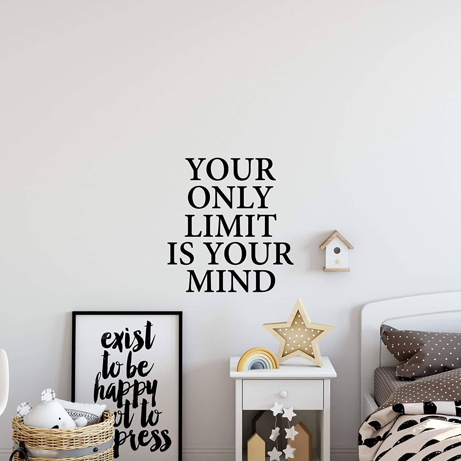 My Vinyl Story - Wholesale Wall Decal/Stickers - Your Only Limit is Your Mind Wall Decal Sticker2