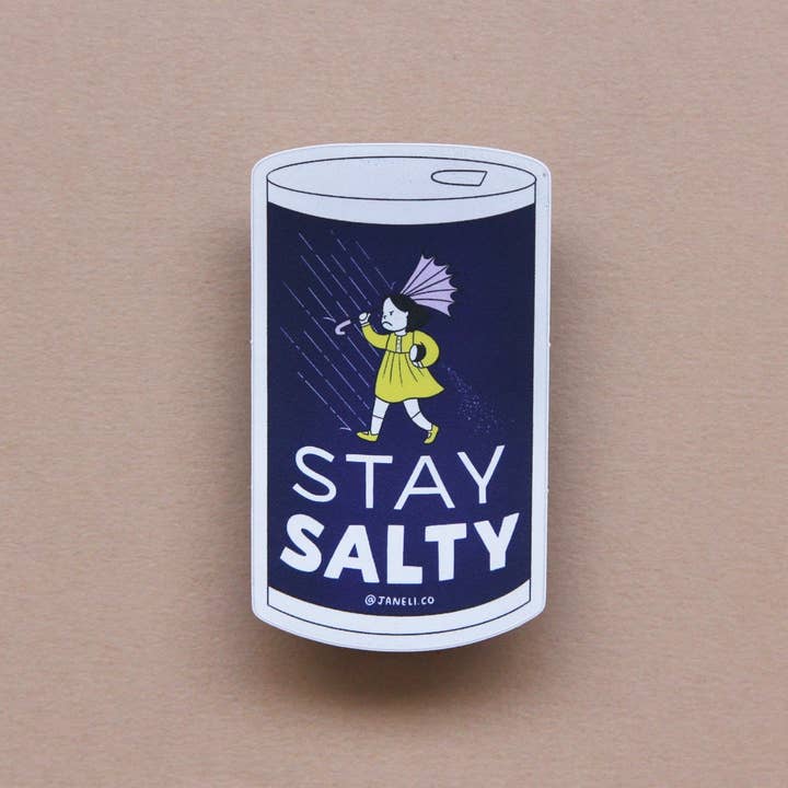 Stay Salty Sticker per la vendita all'ingrosso da parte di JaneLi.Co