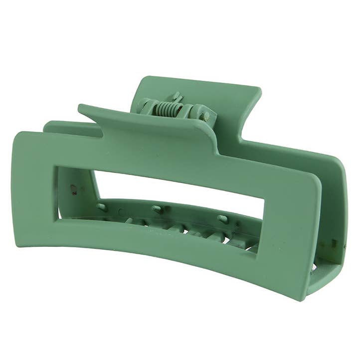 ACCITY - Wholesale Hair Clip - Women's - 4.1 Inch Matte PS Plastic Hair Claw Clip, Wholesal_CWAHA009110