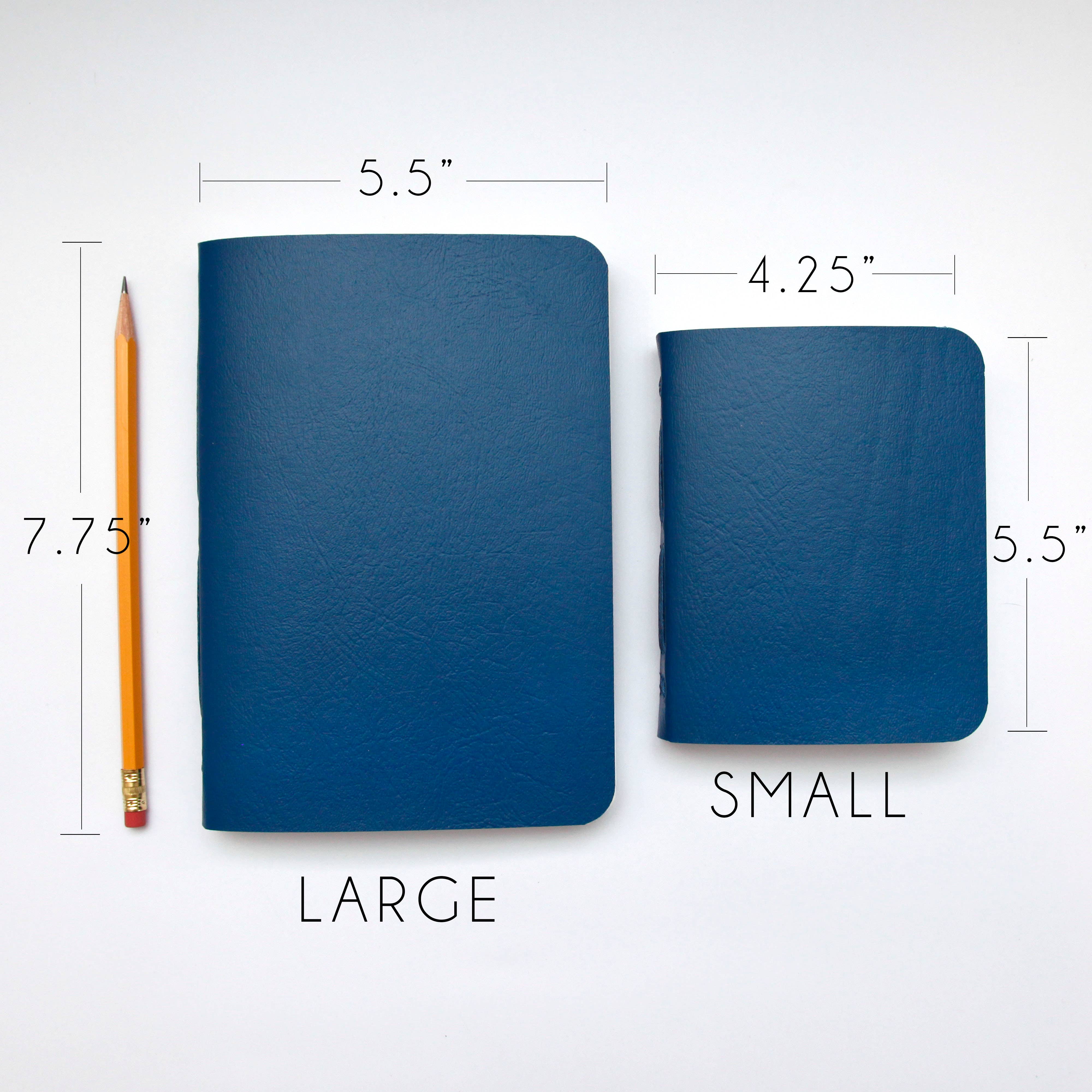 Original Brooks - Wholesale Notebook - Blue Handsewn Notebook with Assorted Paper7