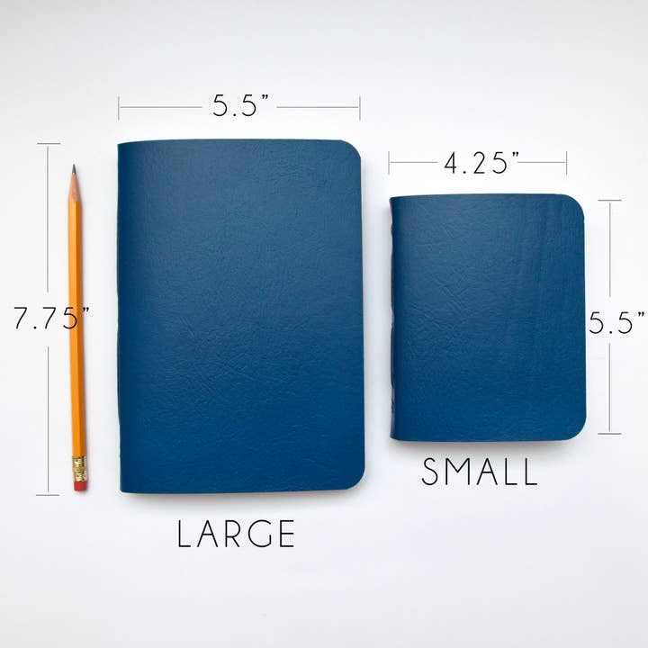 Original Brooks - Wholesale Notebook - Blue Handsewn Notebook with Assorted Paper7