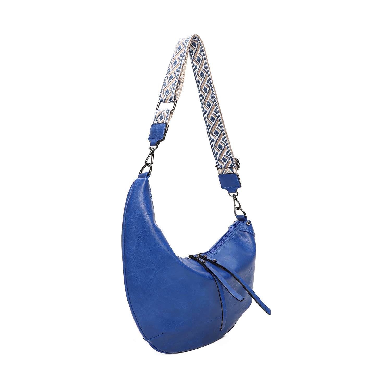 INES DELAURE - Wholesale Schoudertas - Dames - Schoudertas in maan- of bananenmodel6