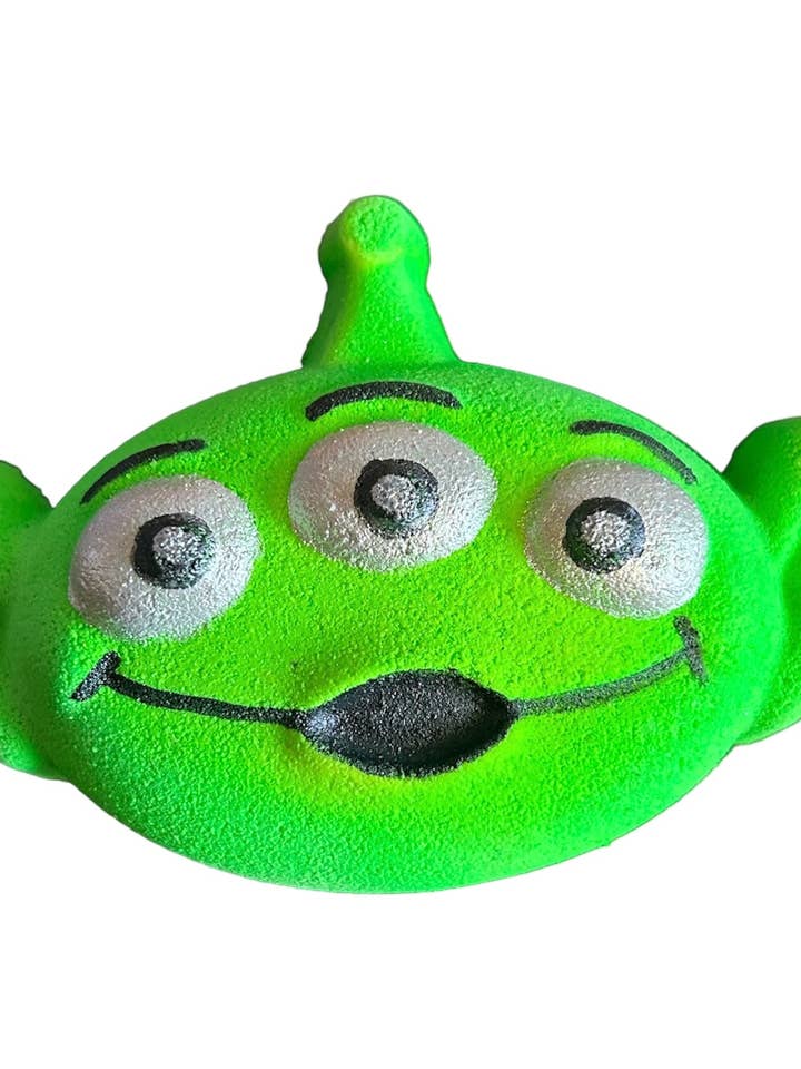 Spielzeug-Alien-Badebombe für den Großhandel von Flaming desserts