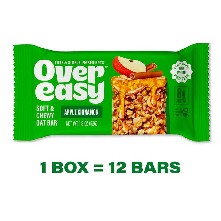 Over Easy - Wholesale Snack Bar - Over Easy: Apple Cinnamon Breakfast Bar2