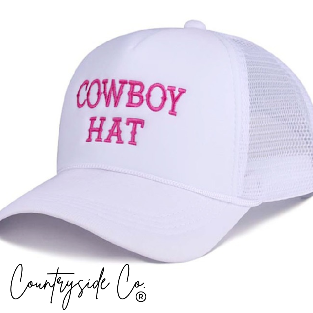 Texas Western Cowhide Bags and More - Wholesale Trucker Hat - Women's - Cowboy Hat Trucker Cap 1