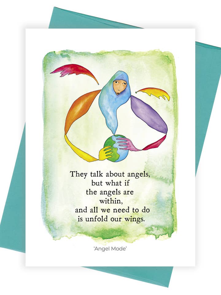Angel Mode kortpaket med 6 för wholesale av StoryPeople