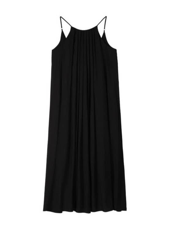 Black Oversized Maxi Dress for wholesale by Juniper Theory