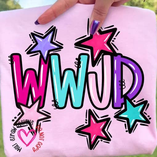 WWJD pour la vente par Feathered Tracks Co.