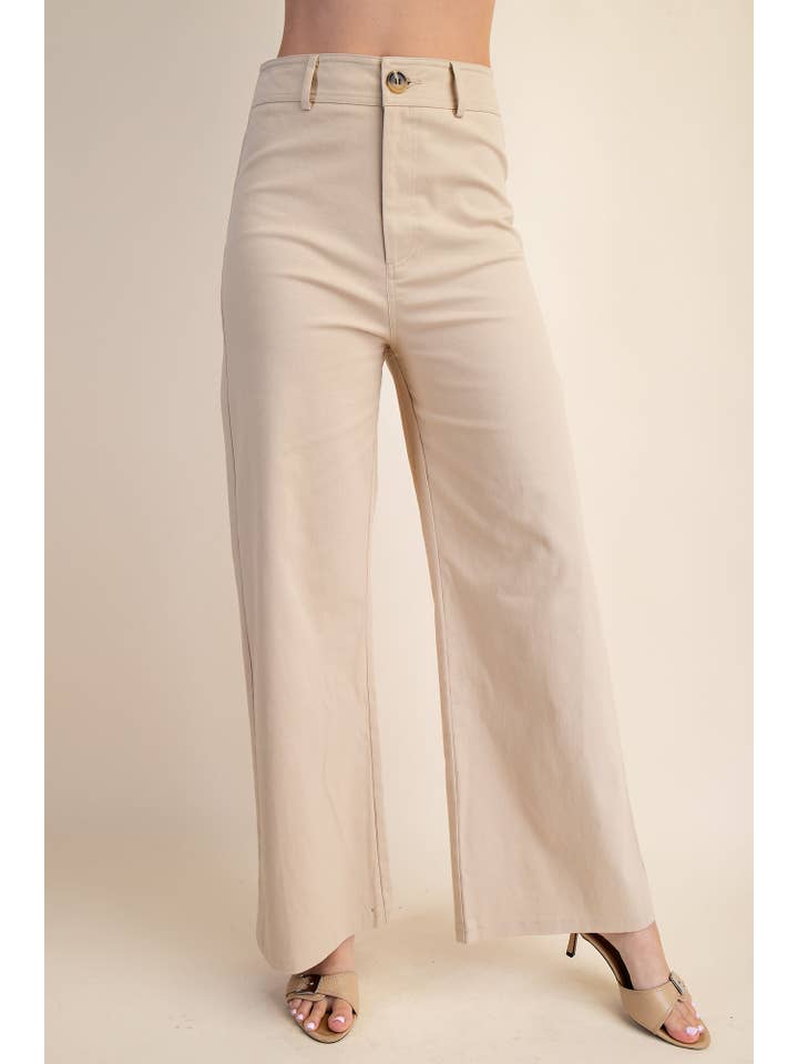 Glam - Wholesale Pants - Women's - High-Waist Straight Pants5