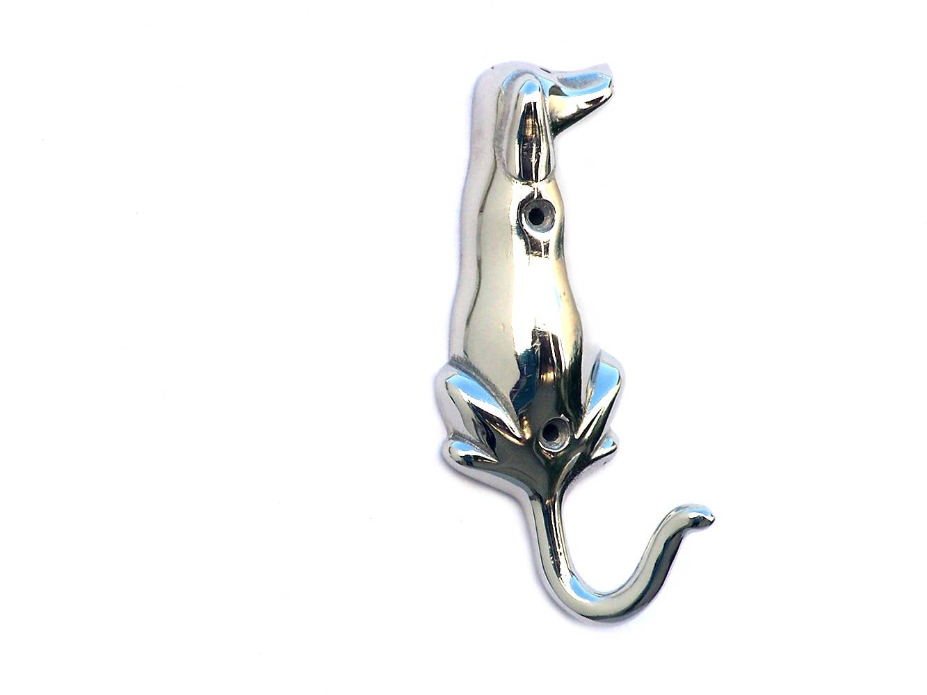 Hampton Ironworks - Wholesale Wall Hook - Chrome Decorative Dog Hook 6""2