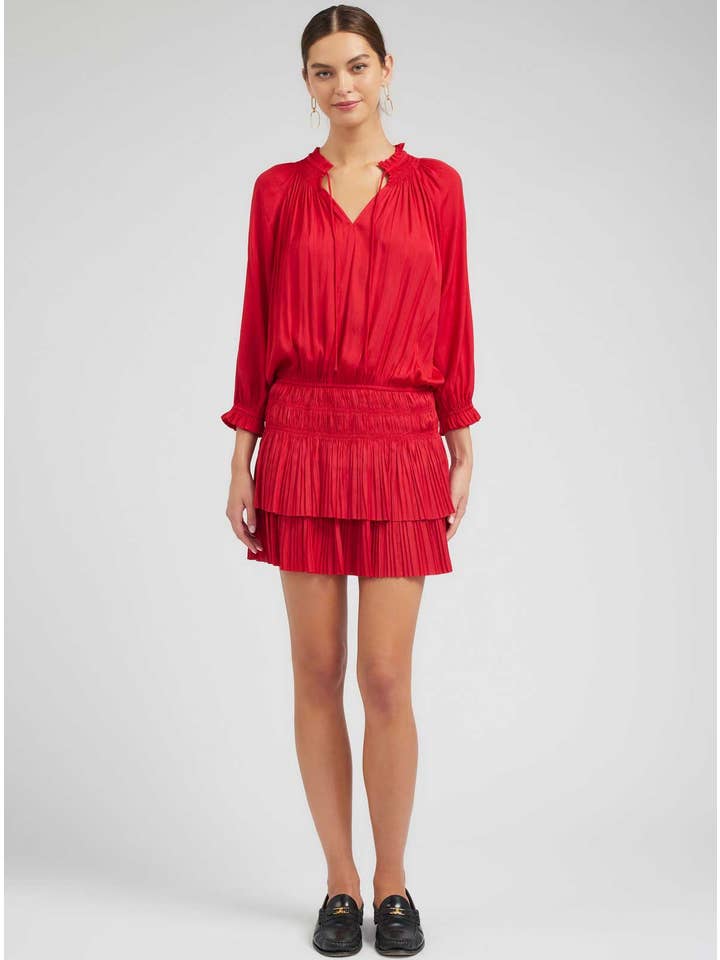 Current Air - Wholesale Dress - Women's - Andrea Pleated Mini Dress11