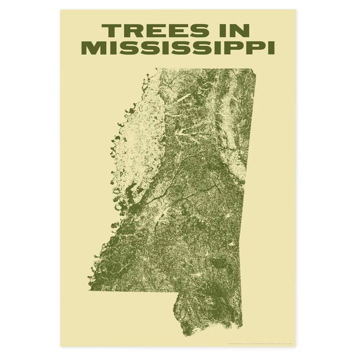 Trees in Mississippi for wholesale by Scott Reinhard Maps