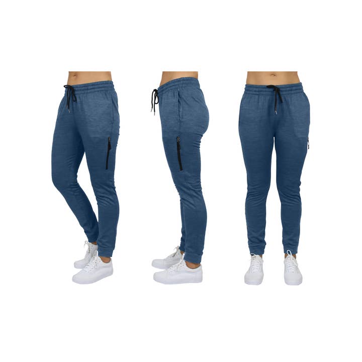 Galaxy By Harvic - Wholesale Athletic Sweatpants/Joggers - Women's - Women's POLY-TECH Fleece Jogger2