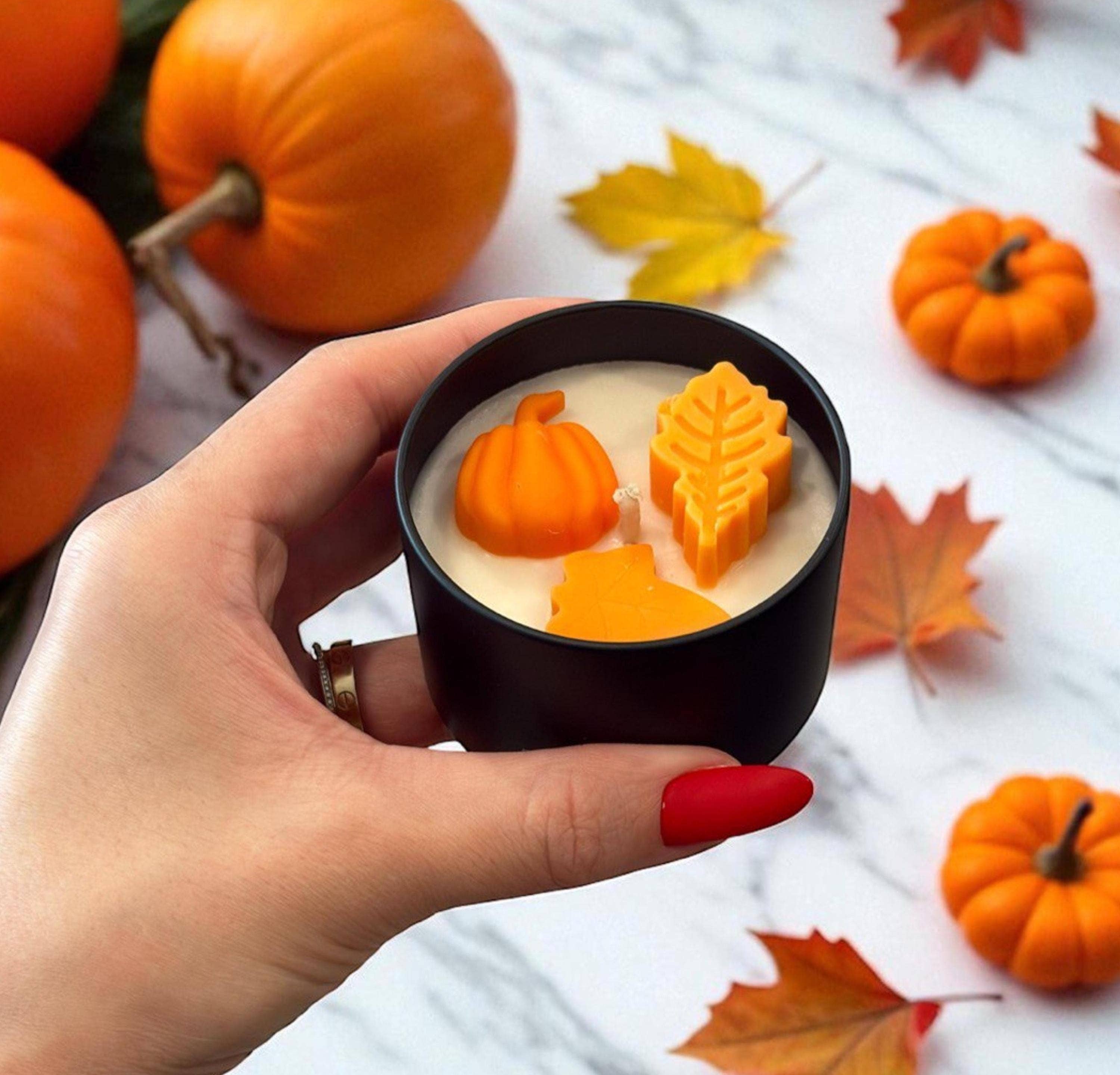 Karly’s Candles – wholesale Travel candles – Fall Candles 4oz - Thanksgiving Gifts & Personalized Favors5