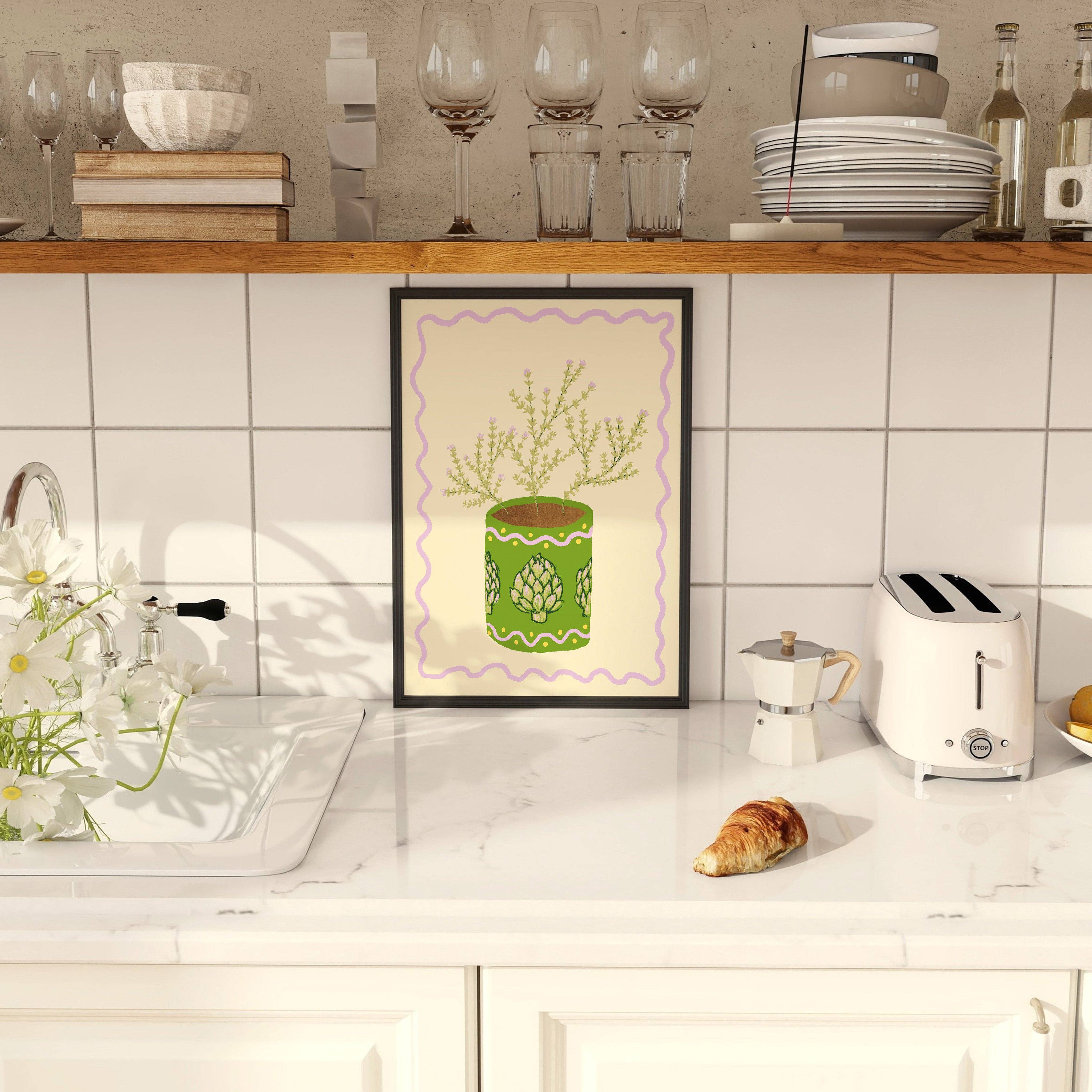 Studio Dolci - Wholesale Art Print - POSTER ARTICHOKE & THYME4